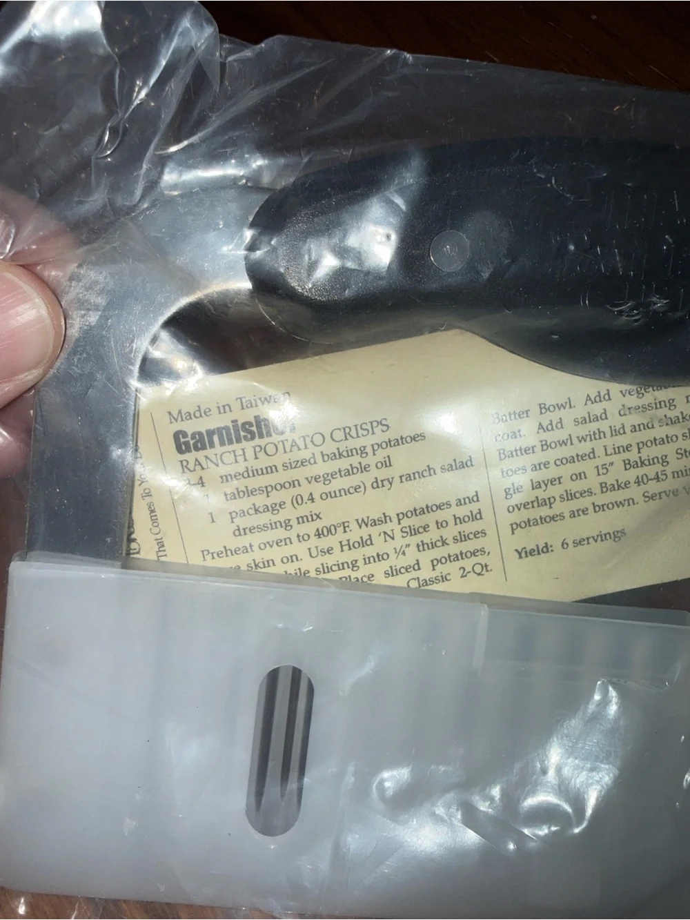 The Pampered Chef Garnisher Discontinued 1993 Cutter Chopper